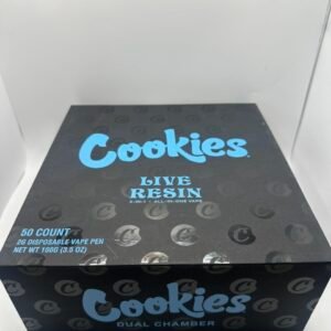 COOKIES DUAL CHAMBER DISPOSABLE 2G – 3 IN 1 – LIVE RESIN